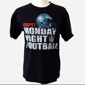 🏈 VINTAGE 90s ESPN Monday Night Football Graphic Tee Size M